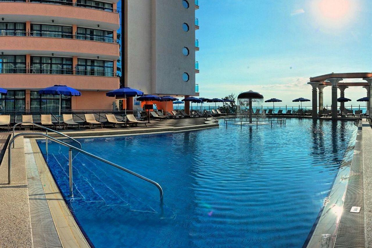 Astera Hotel & Spa With Free Private Beach โกลเดน แซนส์ ภายนอก รูปภาพ