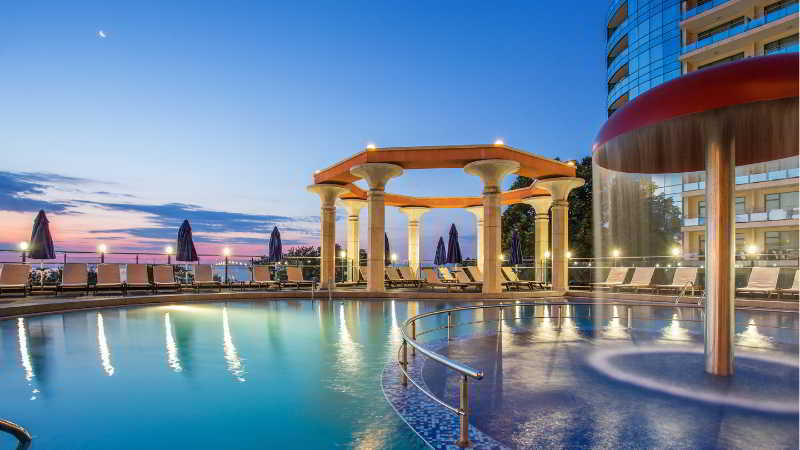 Astera Hotel & Spa With Free Private Beach โกลเดน แซนส์ ภายนอก รูปภาพ