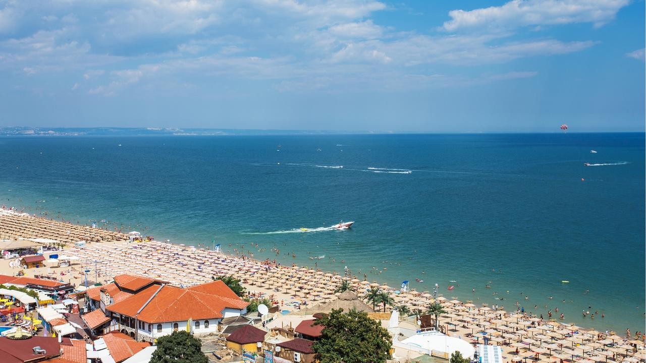 Astera Hotel & Spa With Free Private Beach โกลเดน แซนส์ ภายนอก รูปภาพ